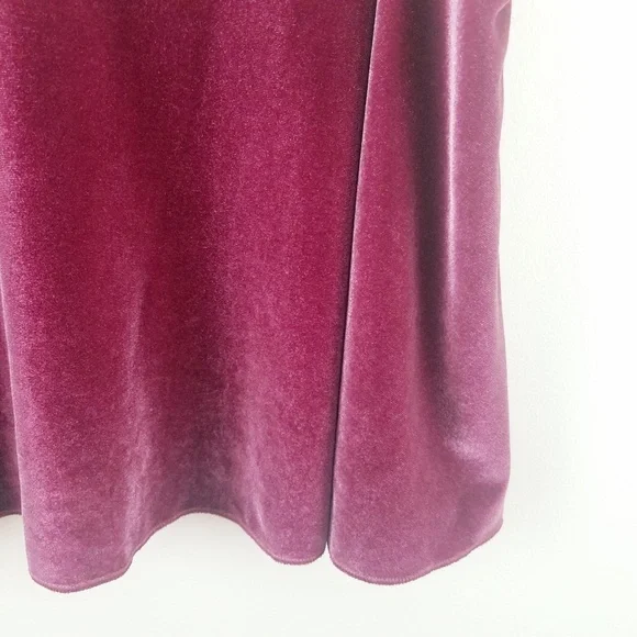 PINK Victoria's Secret Velvet Flounce Crop Top - Picture 7 of 7